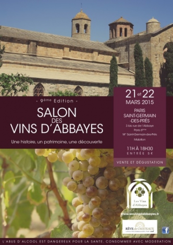 abbaye du Barroux,salon des vins d’abbayes,21-22 mars 2015,Paris