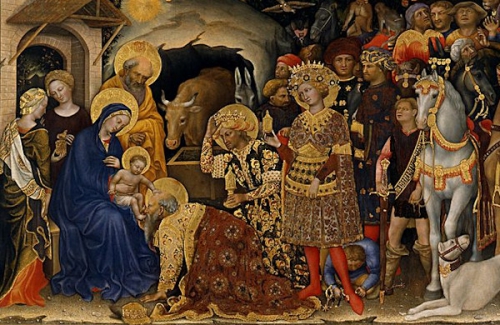 Dom Vandeur,Epiphanie,Ecce Advenit,étoile,lumière,mages,Jésus,enfant,adoration